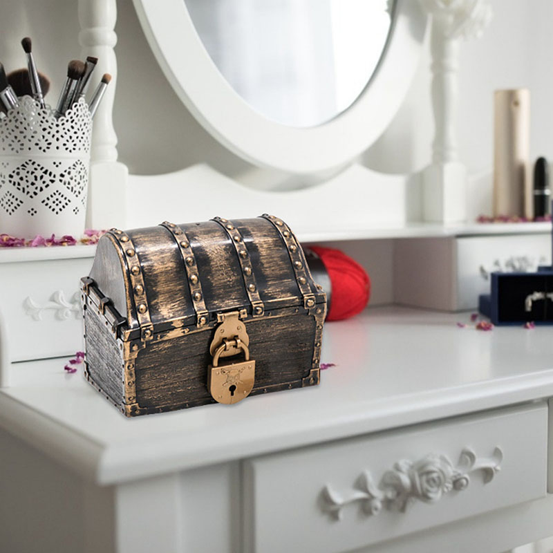Pirate Treasure Chest Storage  - Body Jewelry Display Case reseña y precio