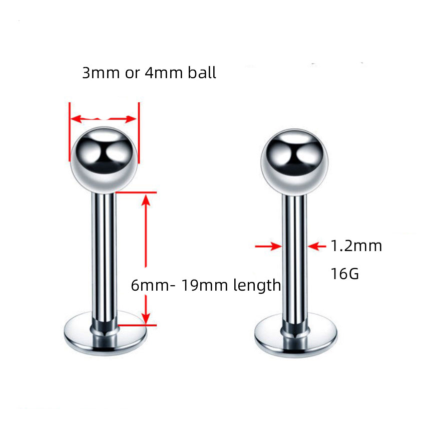 2 Pieces 316L Surgical Steel T - Body Jewelry Gauges reseña y precio