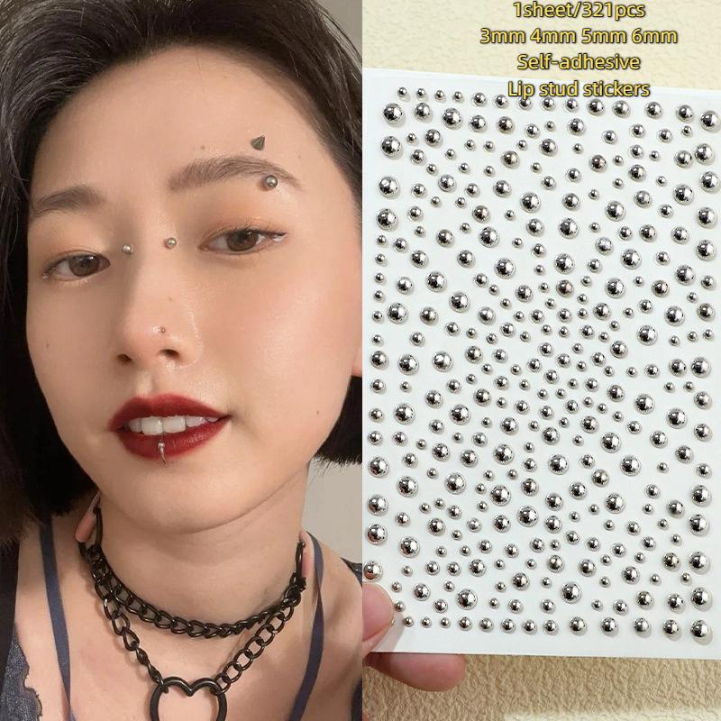 321pcs Non Piercing Lip Studs  - Body Jewelry And Piercing reseña y precio