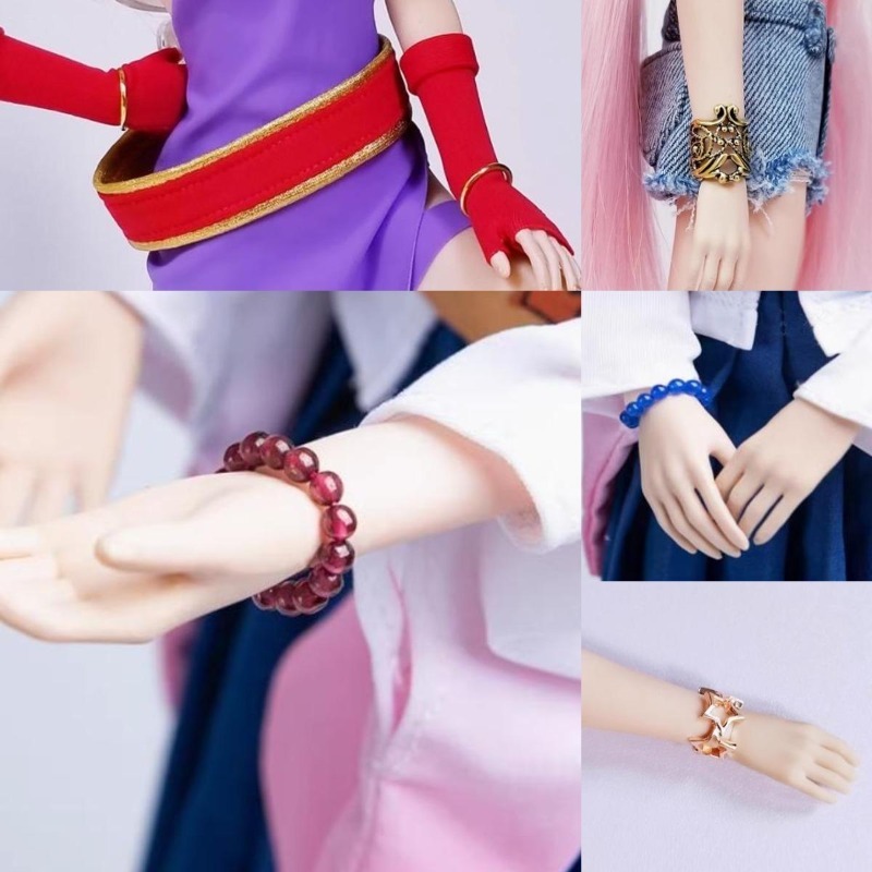 1/6 Scale Metal Bracelet Wrist - Body Jewelry Real Gold reseña y precio