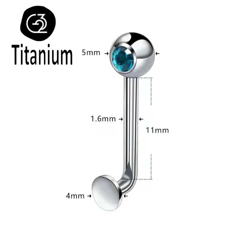 ASTM F136 Titanium Piercing Ch - Body Jewelry Vch reseña y precio
