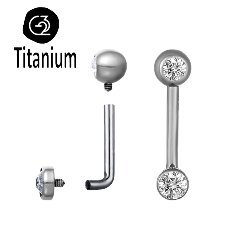 ASTM F136 Titanium Piercing Ch - Body Jewelry Vch reseña y precio