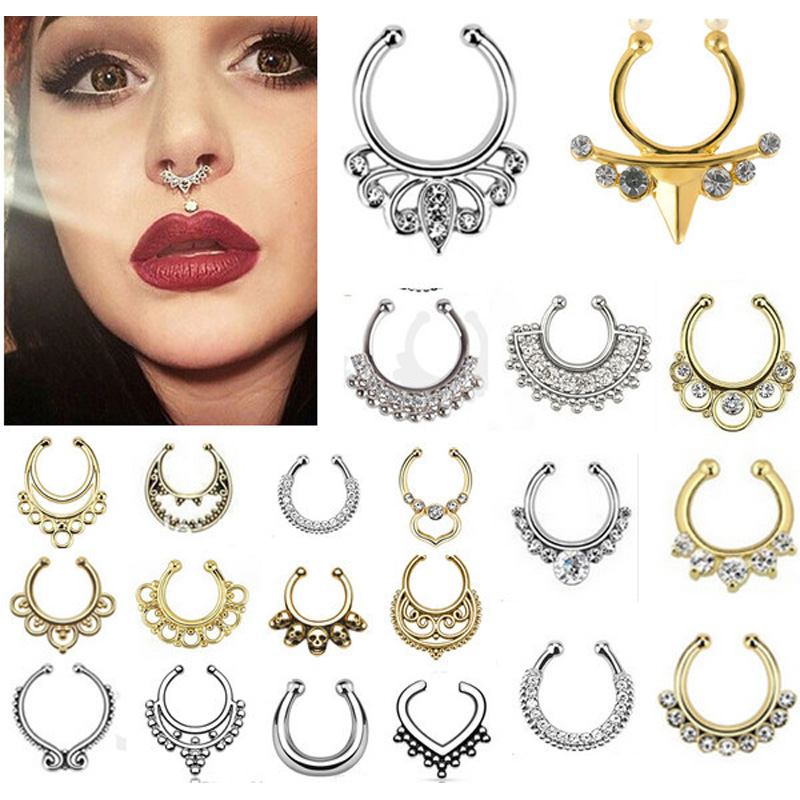 Indian Crystal Snag In The Nos - Body Jewelry Nose Studs reseña y precio