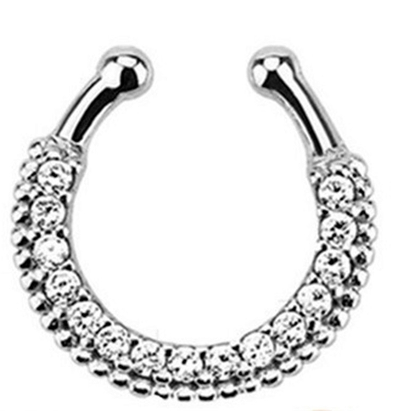 Indian Crystal Snag In The Nos - Body Jewelry Nose Studs reseña y precio