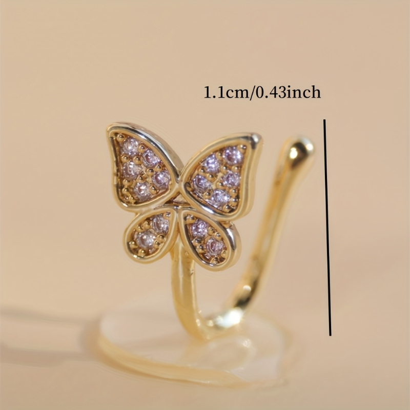 1-piece set of sweet and cute  - Body Jewelry Nose Studs reseña y precio