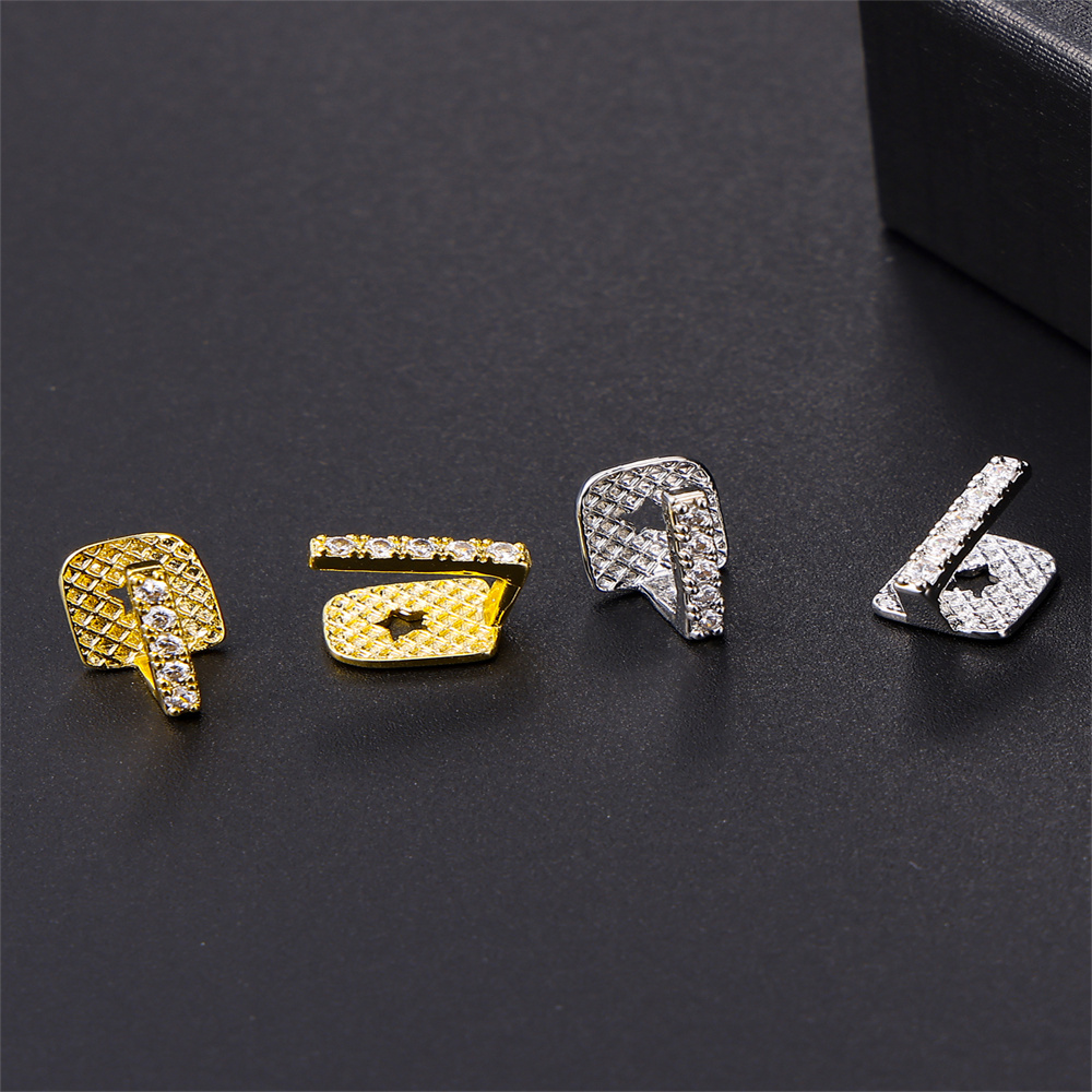 Hip-hop Micro-inlaid Zircon Br - Body Jewelry For Men reseña y precio
