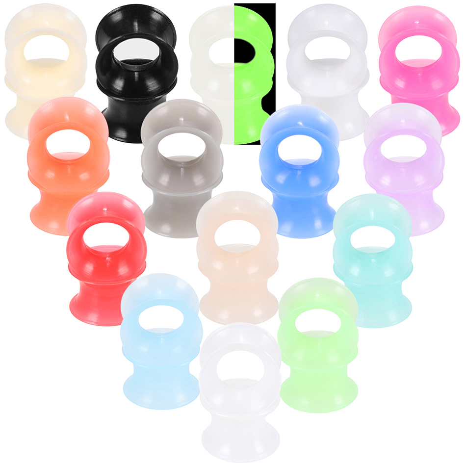 30pcs/lot Silicone Flexible Ea - Body Jewelry Gauges reseña y precio