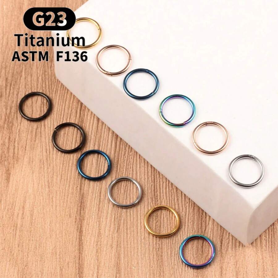 G23 Titanium Small Circle Nose - Body Jewelry Ear reseña y precio