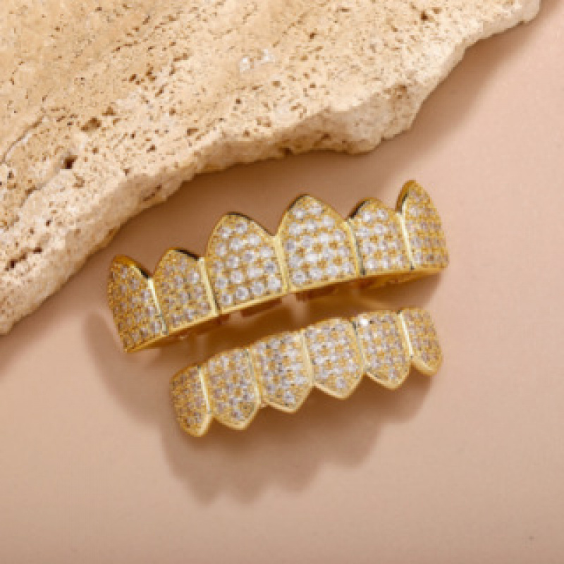 New High-End Luxury Full Diamo - Body Jewelry Real Gold reseña y precio