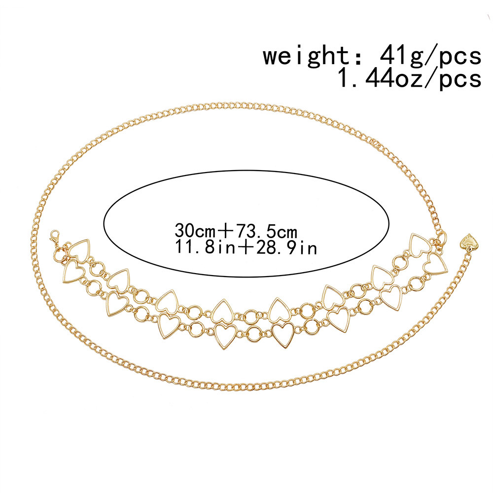 Europe and America Double Laye - Body Jewelry Shop reseña y precio