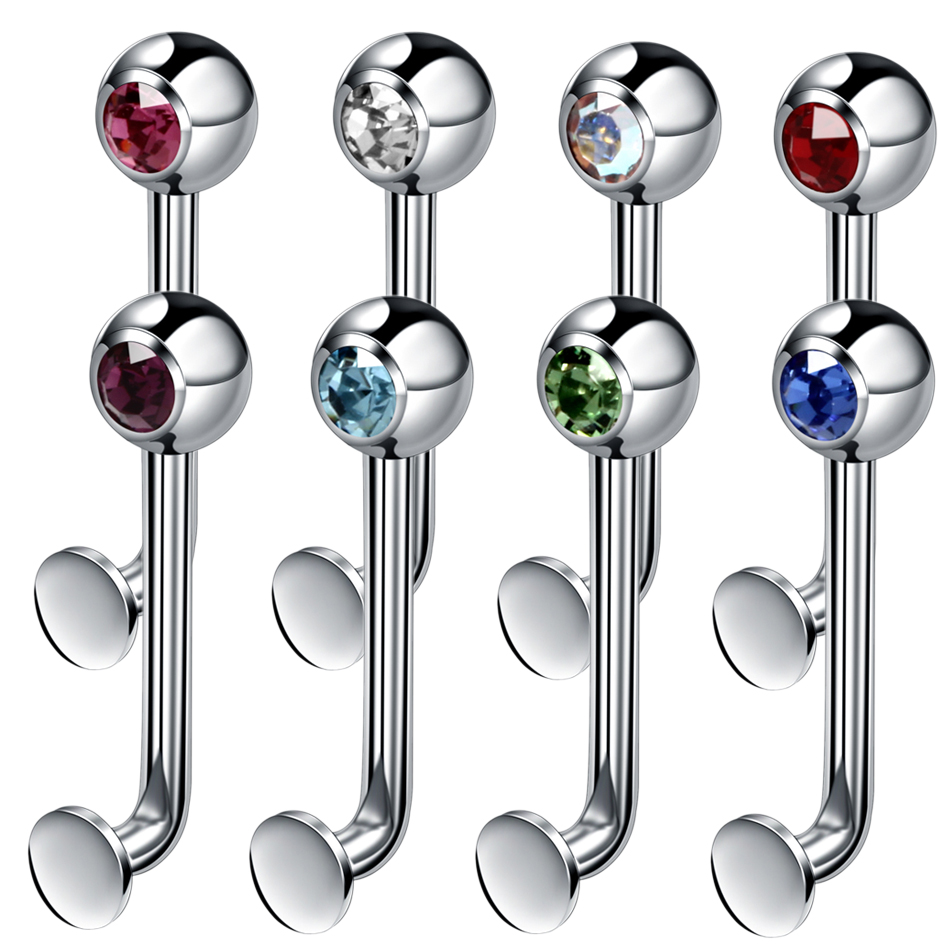 1PC Titanium Christina Vertica - Body Jewelry Vch reseña y precio