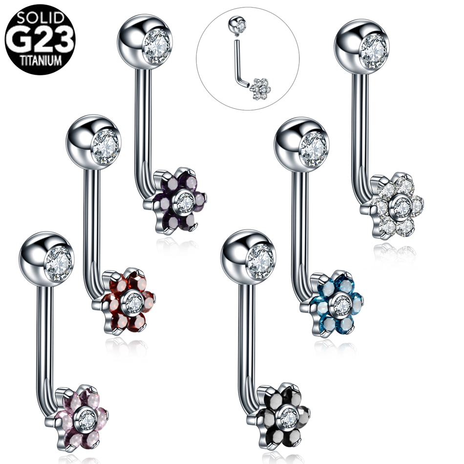 1PC Titanium Christina Vertica - Body Jewelry Vch reseña y precio