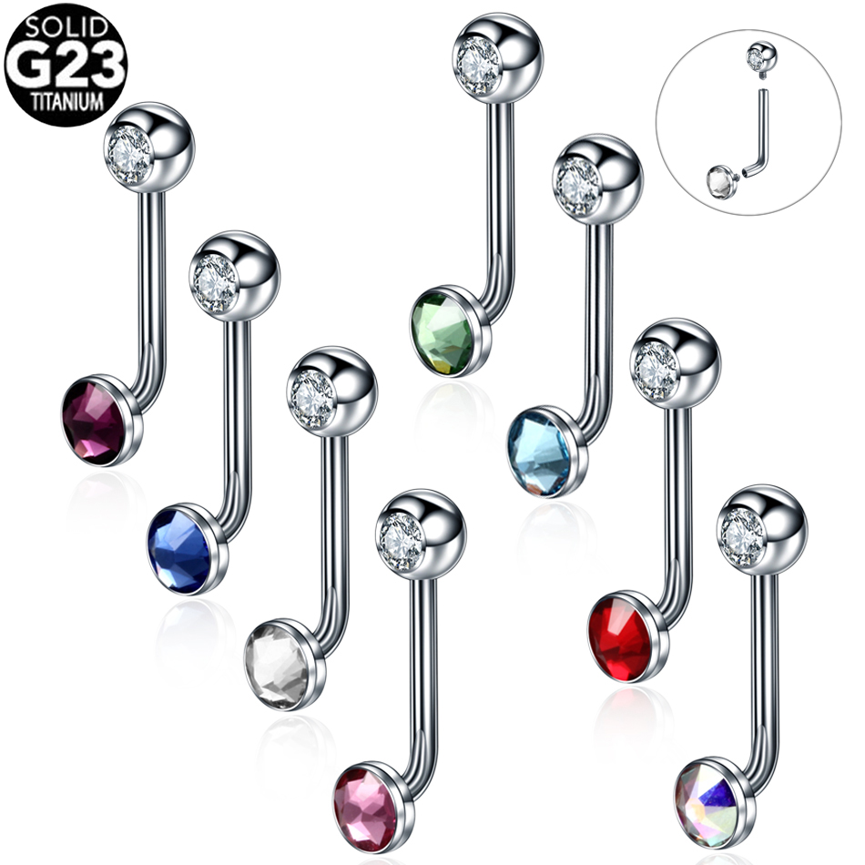 1PC Titanium Christina Vertica - Body Jewelry Vch reseña y precio