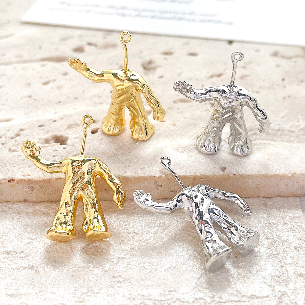 2 Pieces Copper Plated Real Go - Body Jewelry Real Gold reseña y precio
