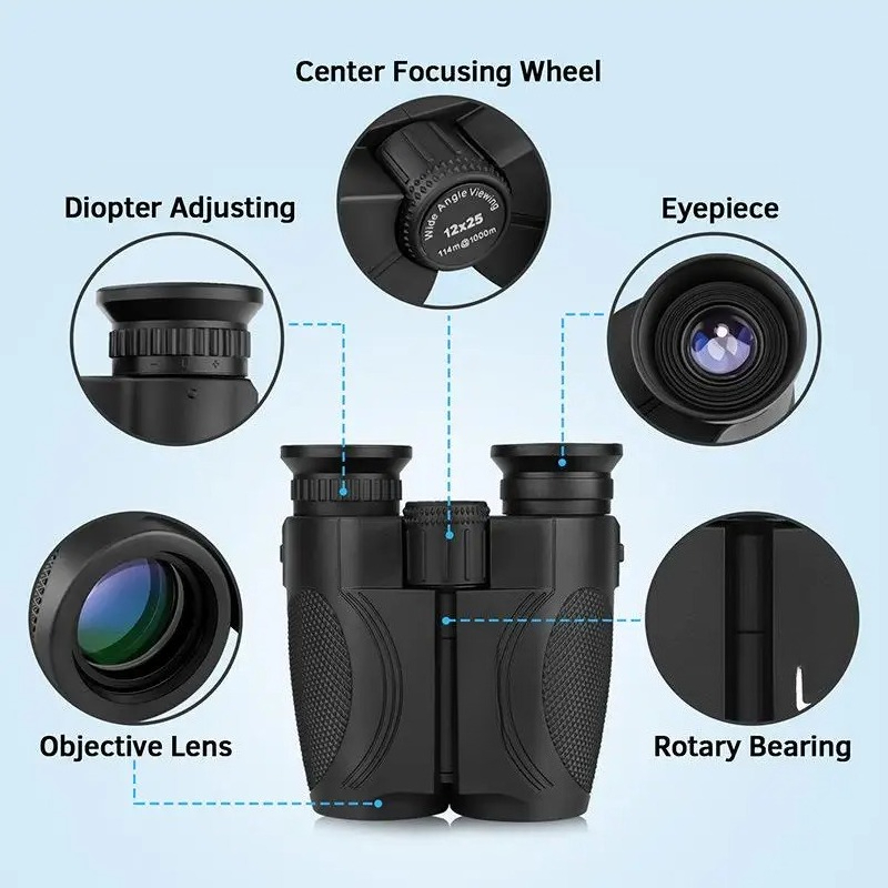 10X25 binoculars waterproof po - Body Jewelry Manufacturers reseña y precio