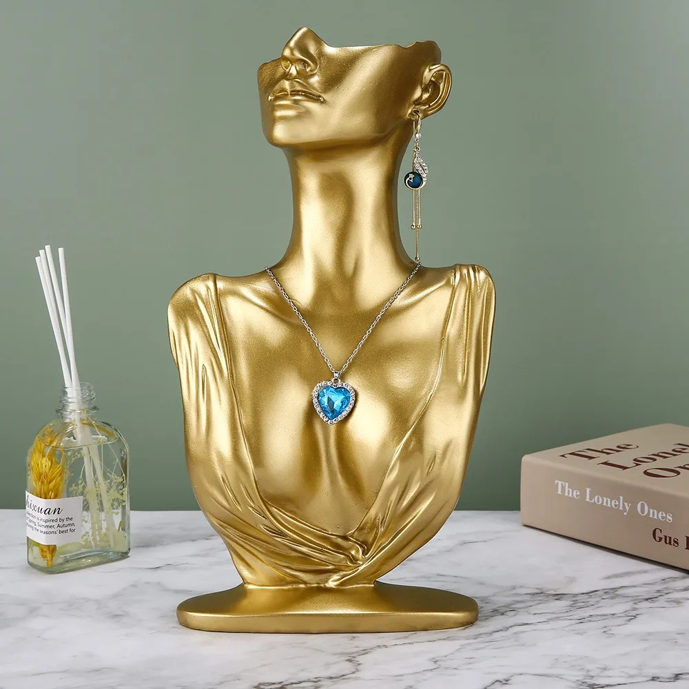 Mannequin Necklace Jewelry Dis - Body Jewelry Display Case reseña y precio
