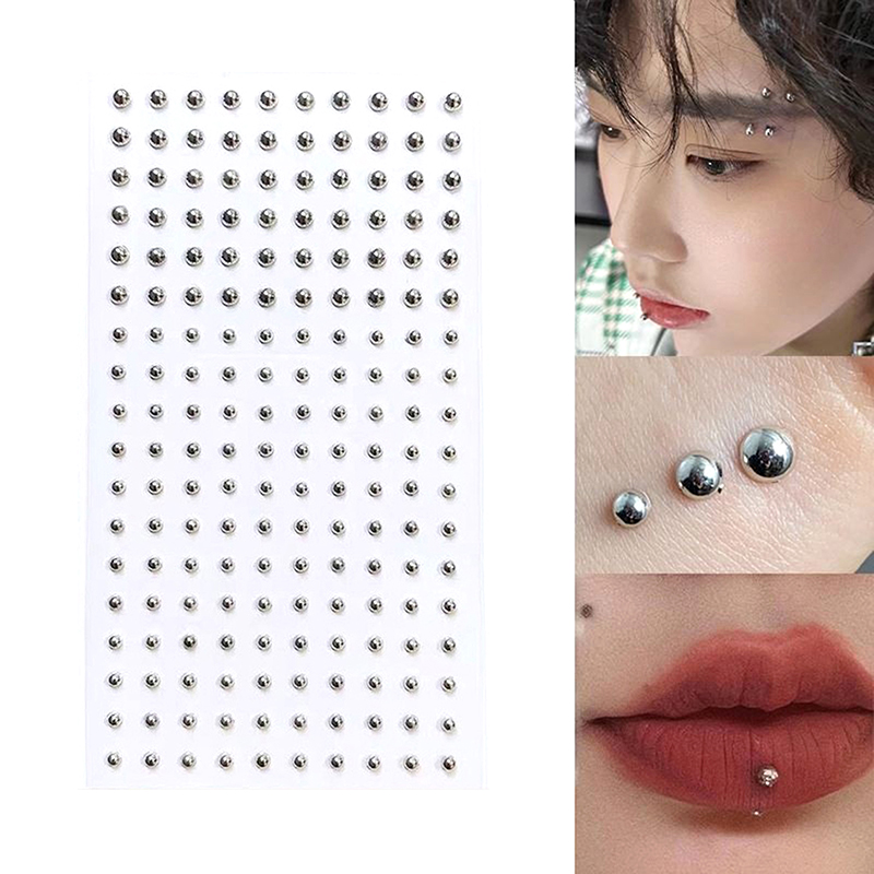 Diamond Sticker Fake Nose Stud - Body Jewelry Ear reseña y precio
