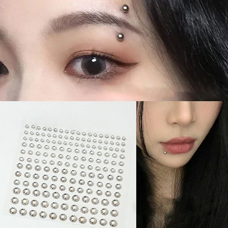 Diamond Sticker Fake Nose Stud - Body Jewelry Ear reseña y precio