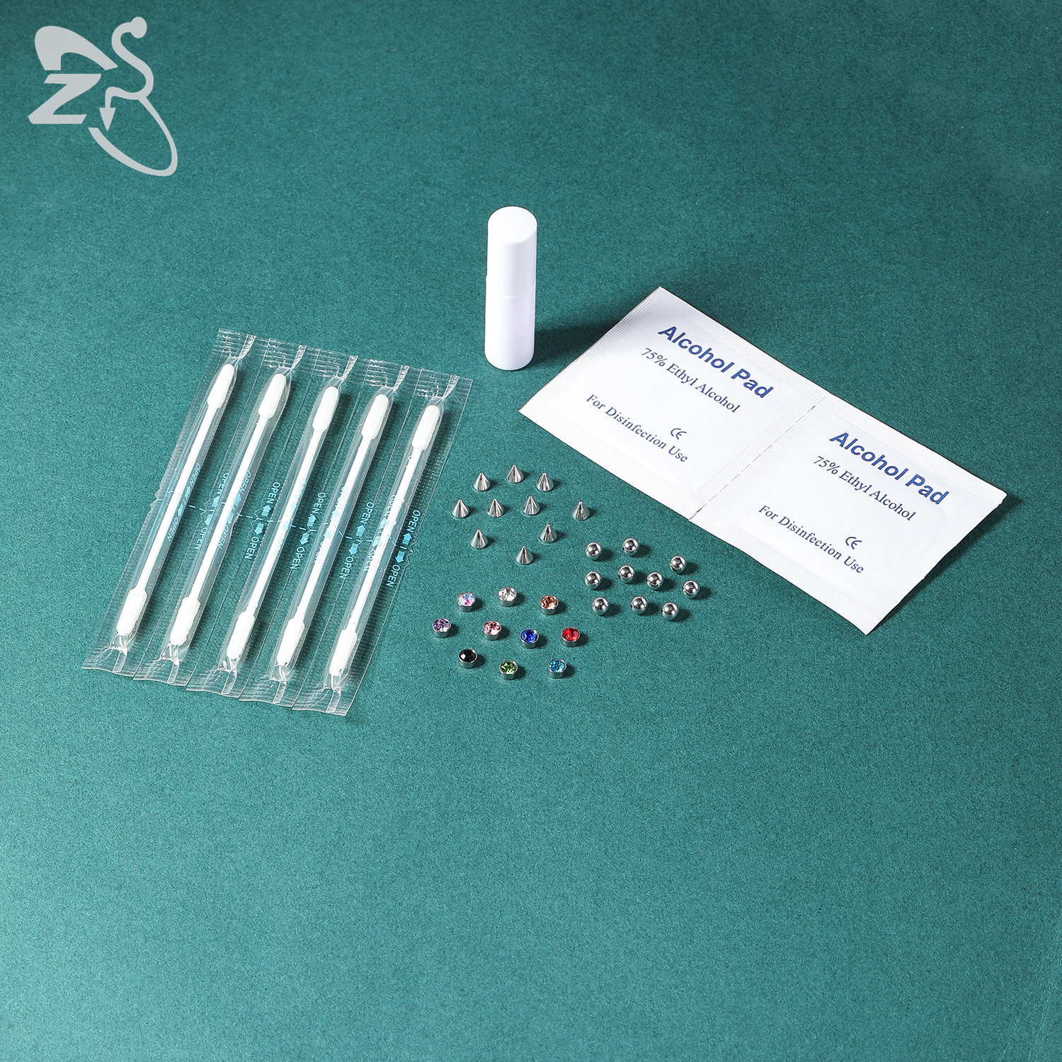 ZS 1 Set Fake Eyebrow Ring Men - Body Jewelry Kit reseña y precio