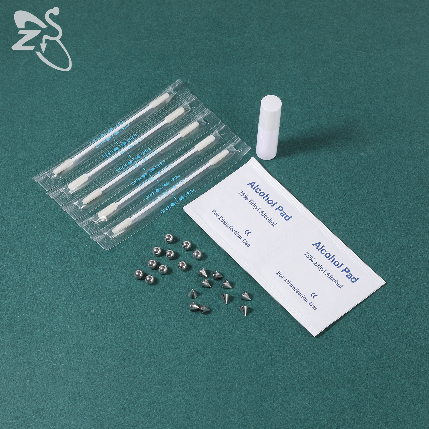 ZS 1 Set Fake Eyebrow Ring Men - Body Jewelry Kit reseña y precio