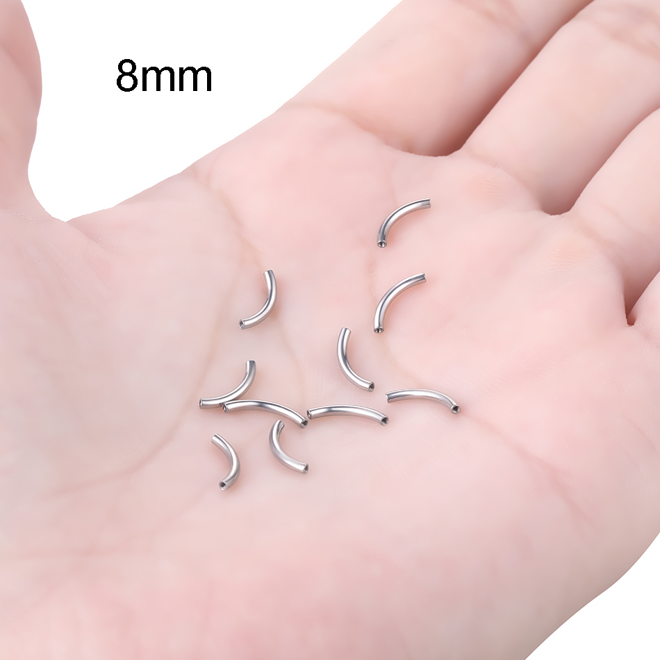 10Pcs/set G23 Titanium Interna - Nipple Bar Curved reseña y precio