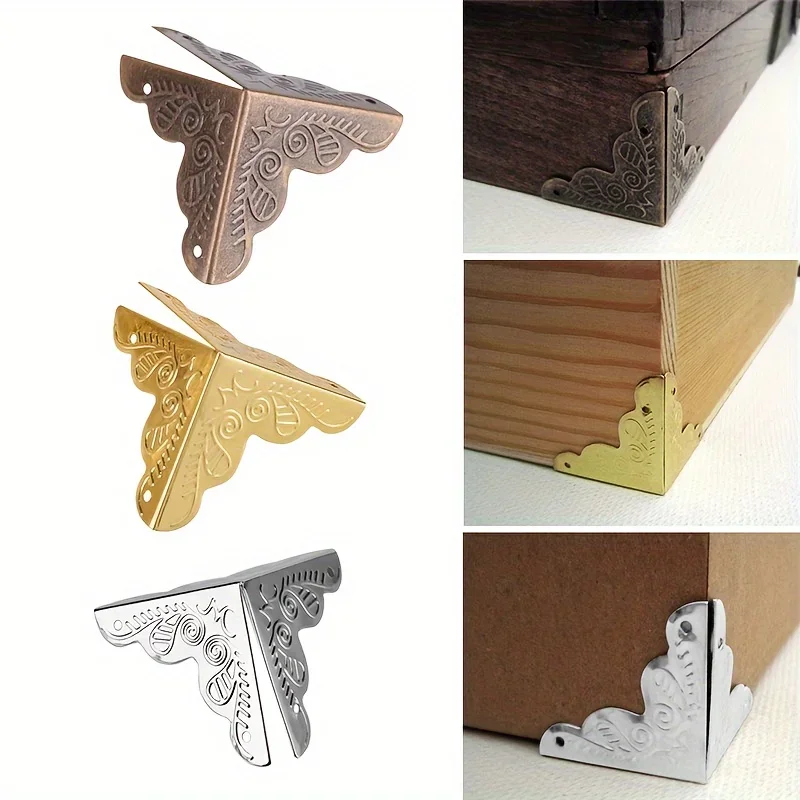 12pcs Wooden Box Corner Protec - Body Jewelry Display Case reseña y precio