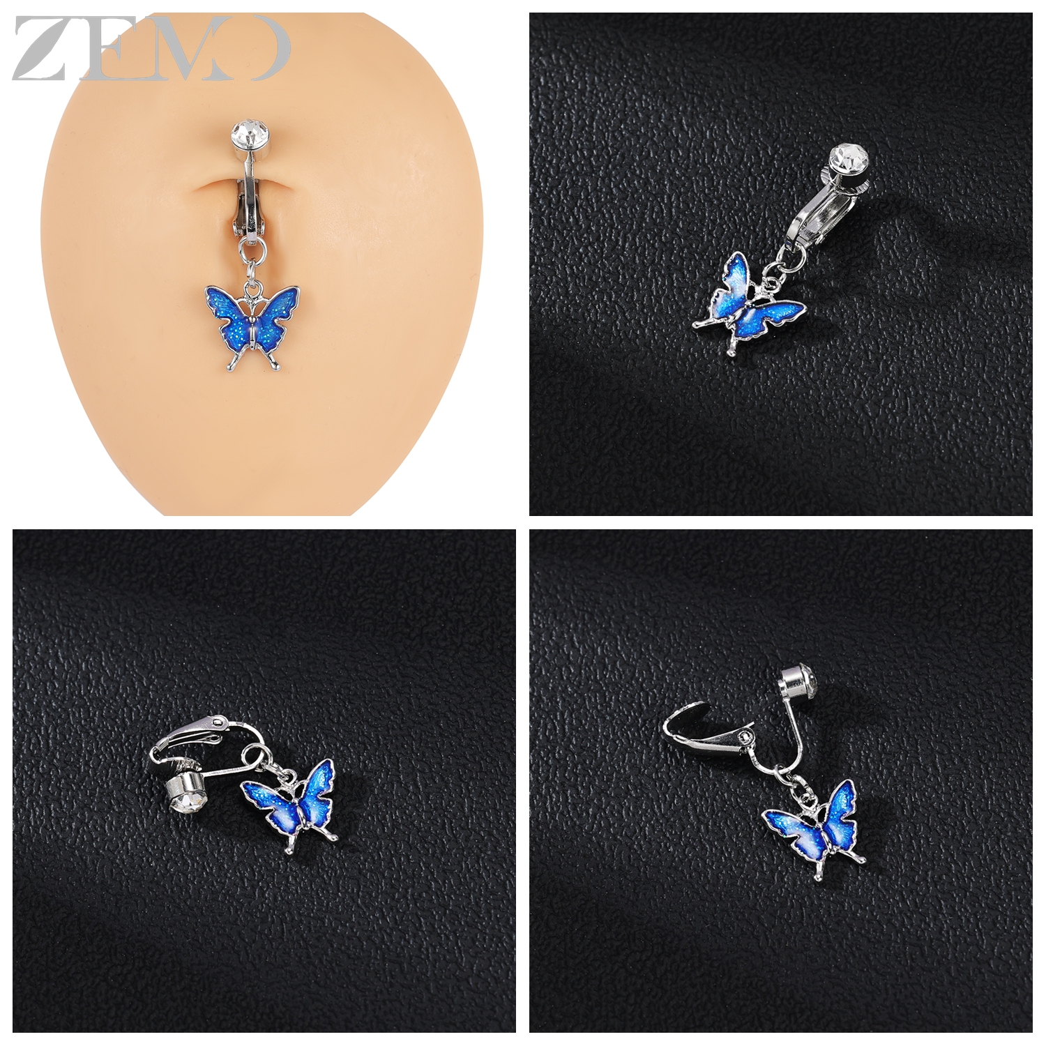 ZEMO 1 PC Stainless Steel Clip - Body Jewelry And Piercing reseña y precio