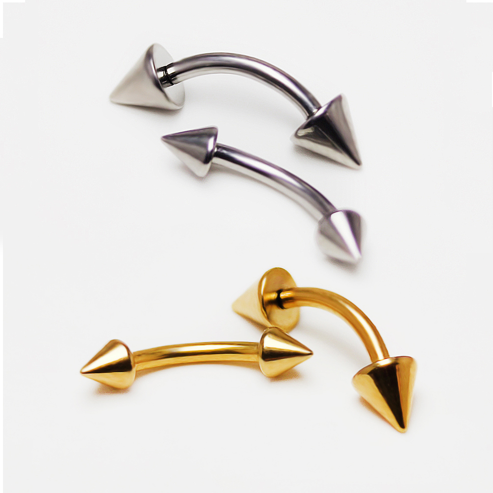 F136 Titanium Piercing 3-5mm O - Nipple Bar Curved reseña y precio