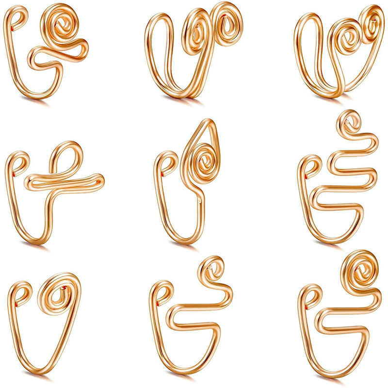 Fake Nose Ring Stainless Steel - Body Jewelry Nose Studs reseña y precio