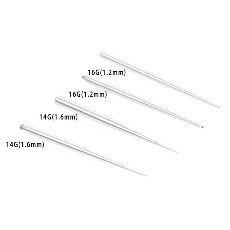 Steel Cone Insertion Pin Rod f - Body Jewelry Kit reseña y precio