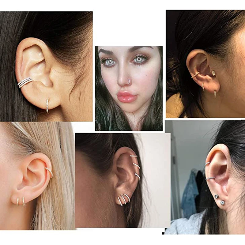 10 PCS ASTM F136 Titanium Nose - Nipple Bar Curved reseña y precio
