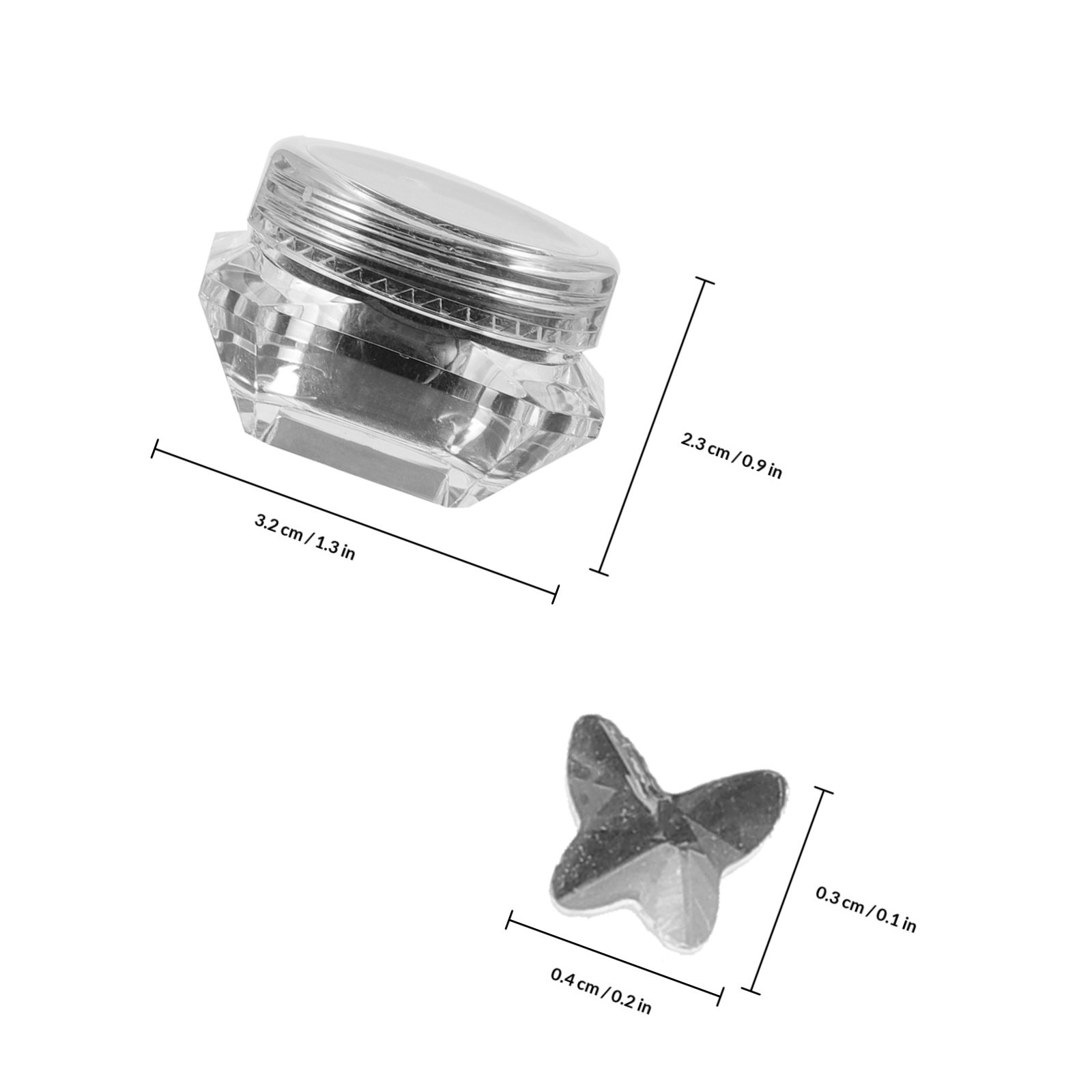 Plastic DIY Teeth Art Decors C - Body Jewelry Kit reseña y precio