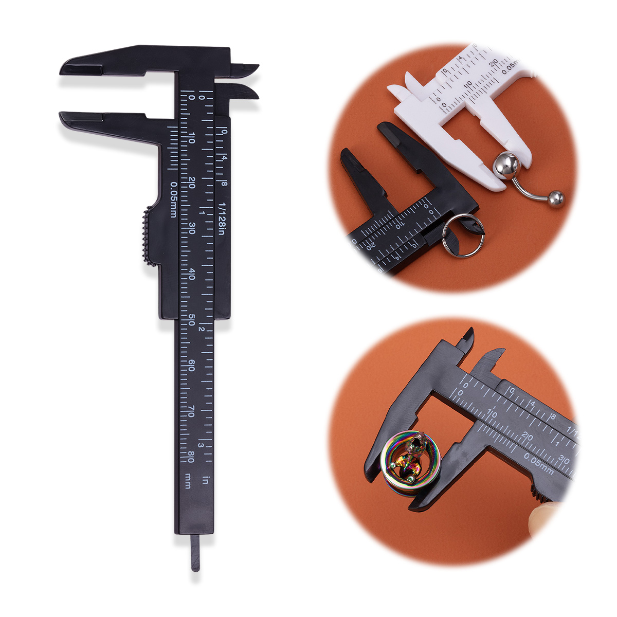 0-80mm Sliding Vernier Caliper - Body Jewelry Gauges reseña y precio