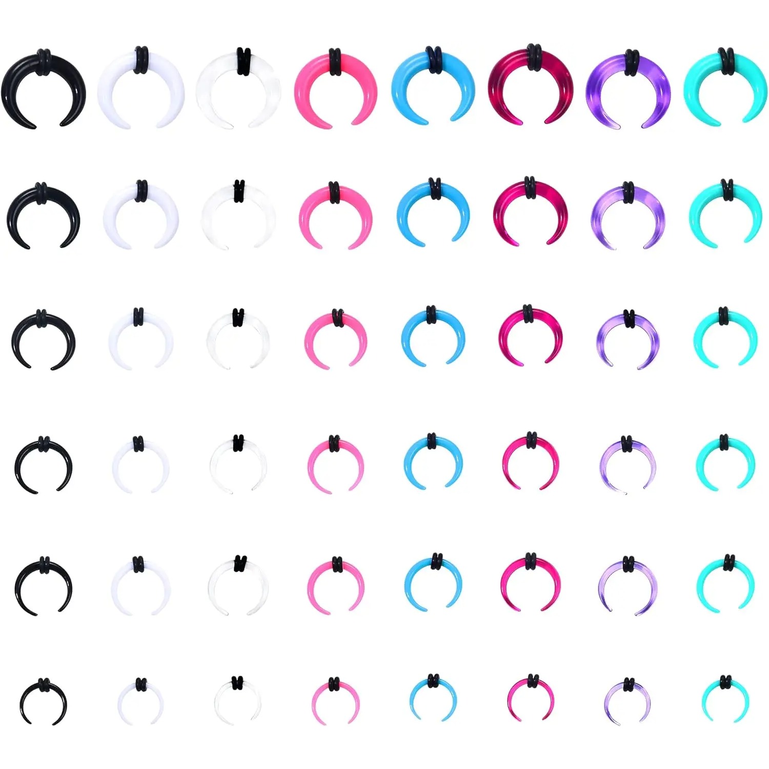 Florideco 4G-14G Acrylic Septu - Body Jewelry Gauges reseña y precio