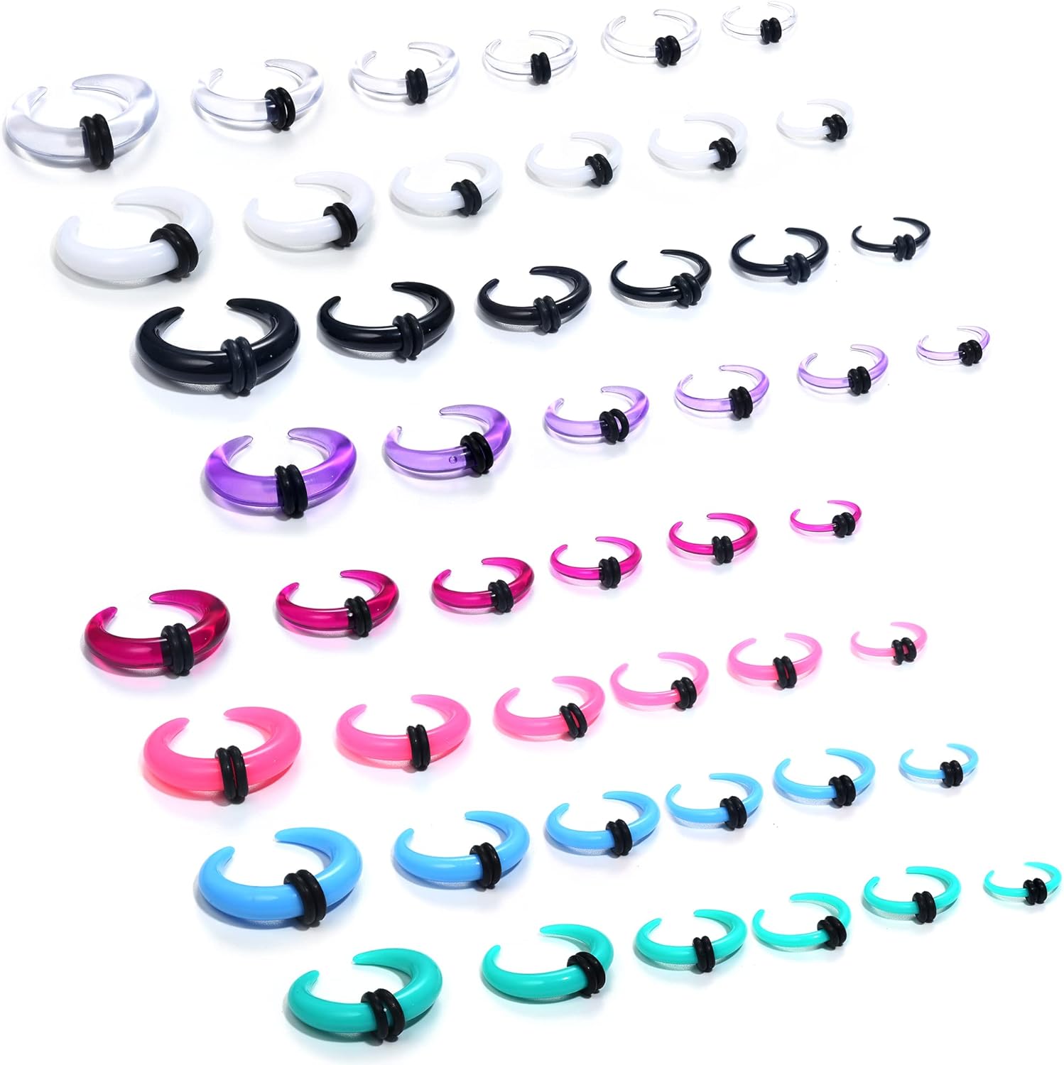 Florideco 4G-14G Acrylic Septu - Body Jewelry Gauges reseña y precio