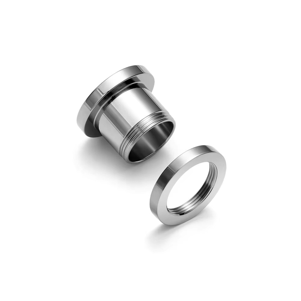 1PC Ear Tunnels Plugs Titanium - Body Jewelry Gauges reseña y precio