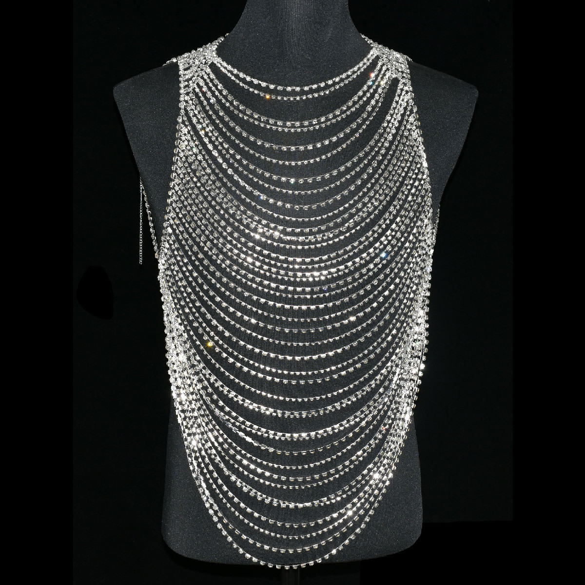 Fashion Luxurious Bling Men Wo - Body Jewelry For Men reseña y precio