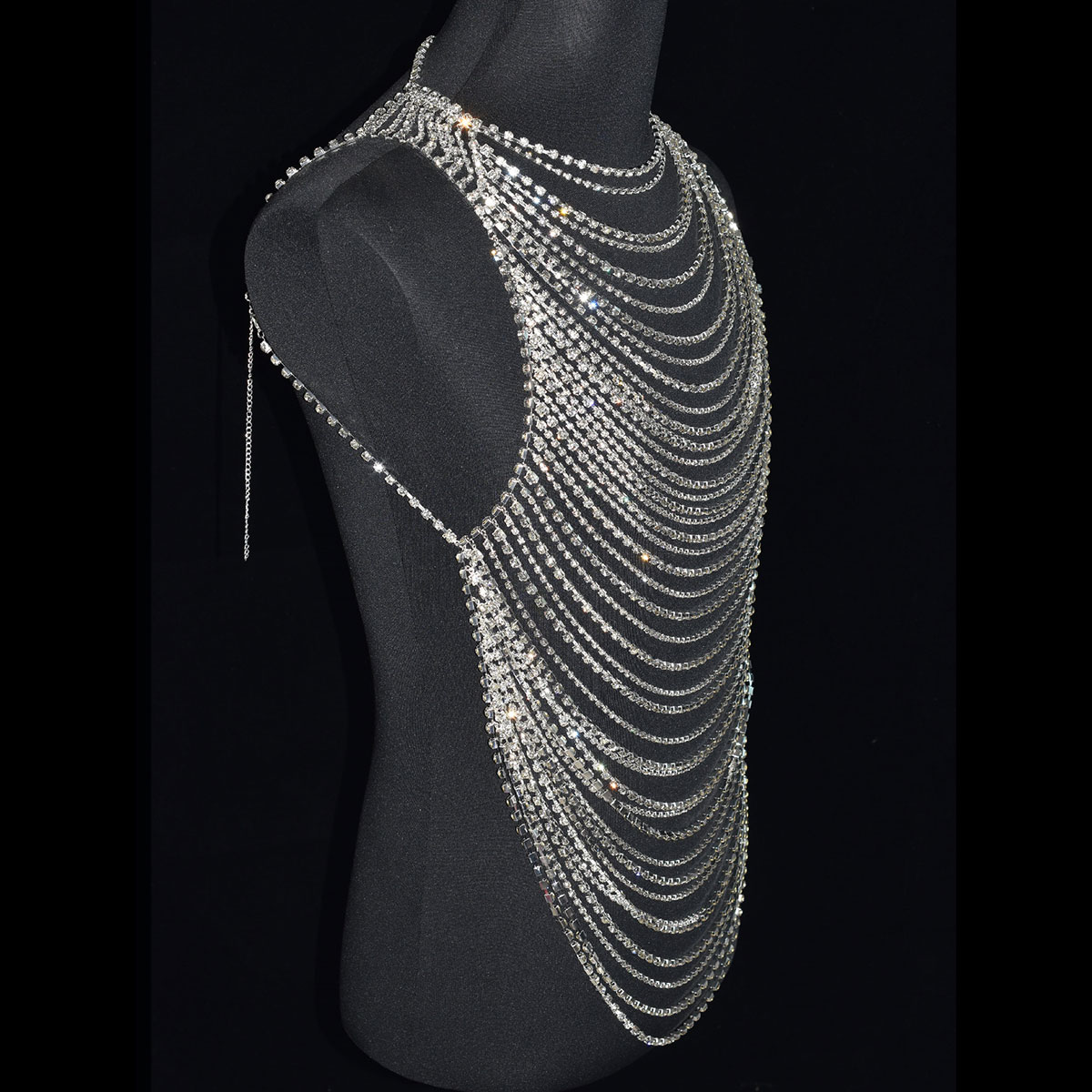 Fashion Luxurious Bling Men Wo - Body Jewelry For Men reseña y precio