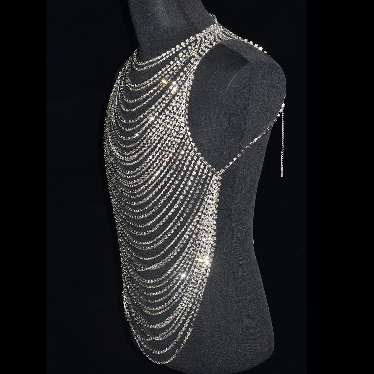 Fashion Luxurious Bling Men Wo - Body Jewelry For Men reseña y precio