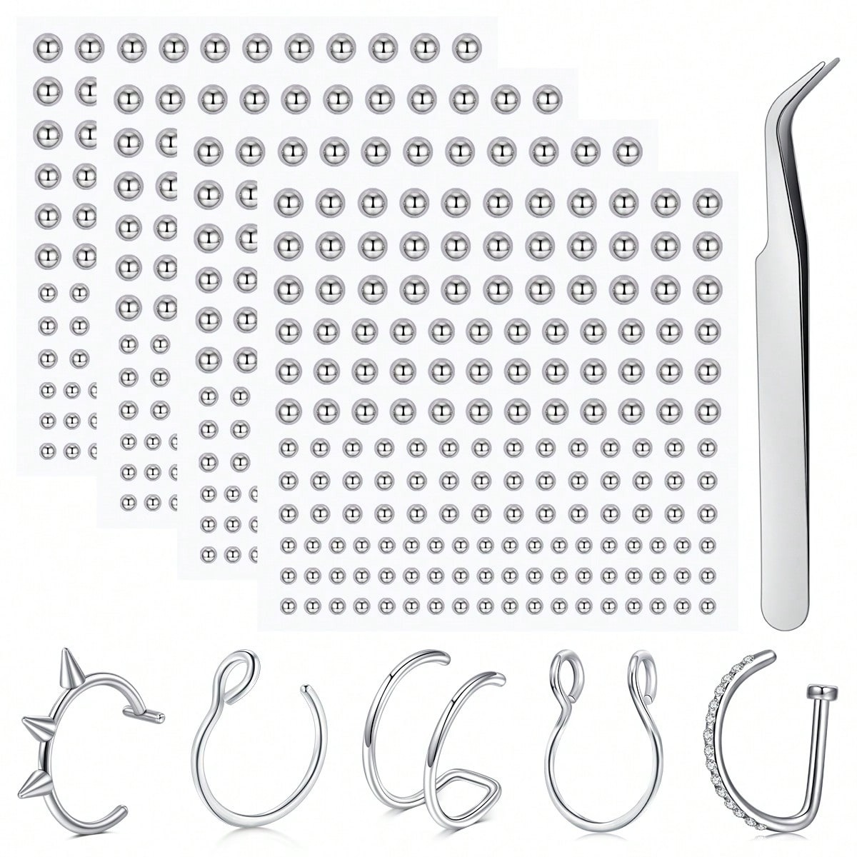 Fake Piercing Jewelry - Nose R - Body Jewelry Etc reseña y precio